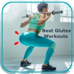 butt workout | glutes exercise android application logo